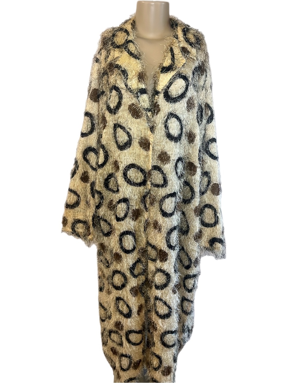 Vintage Creative Design Works Inc Abstract Shaggy Duster